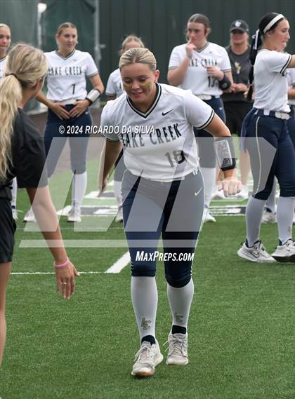 Thumbnail 1 in Foster vs Lake Creek (UIL Softball 5A Region III Semifinal) photogallery.
