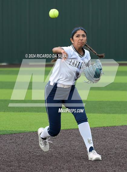 Thumbnail 2 in Foster vs Lake Creek (UIL Softball 5A Region III Semifinal) photogallery.