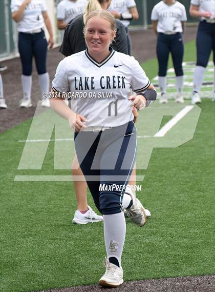 Thumbnail 2 in Foster vs Lake Creek (UIL Softball 5A Region III Semifinal) photogallery.