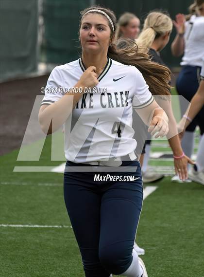 Thumbnail 3 in Foster vs Lake Creek (UIL Softball 5A Region III Semifinal) photogallery.