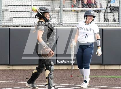 Thumbnail 2 in Foster vs Lake Creek (UIL Softball 5A Region III Semifinal) photogallery.