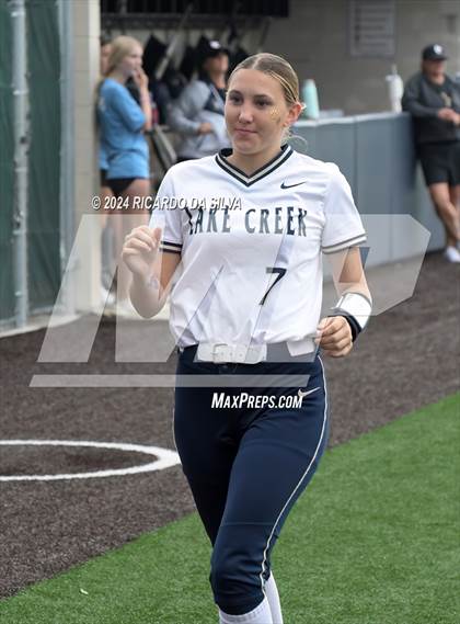 Thumbnail 1 in Foster vs Lake Creek (UIL Softball 5A Region III Semifinal) photogallery.