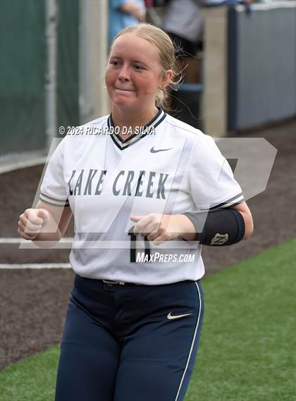 Thumbnail 2 in Foster vs Lake Creek (UIL Softball 5A Region III Semifinal) photogallery.