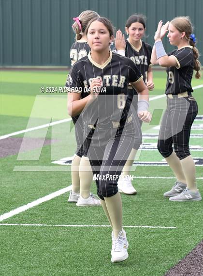 Thumbnail 2 in Foster vs Lake Creek (UIL Softball 5A Region III Semifinal) photogallery.