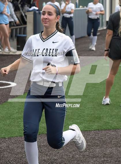 Thumbnail 3 in Foster vs Lake Creek (UIL Softball 5A Region III Semifinal) photogallery.