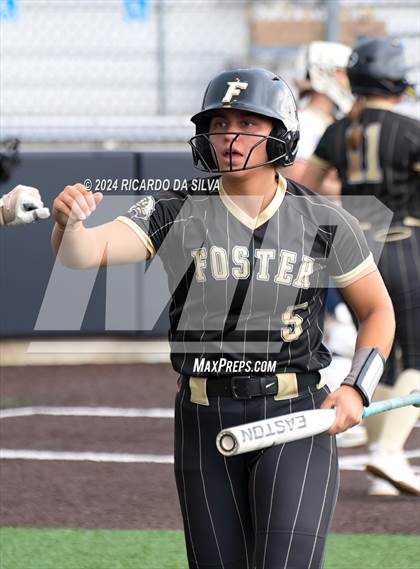 Thumbnail 1 in Foster vs Lake Creek (UIL Softball 5A Region III Semifinal) photogallery.
