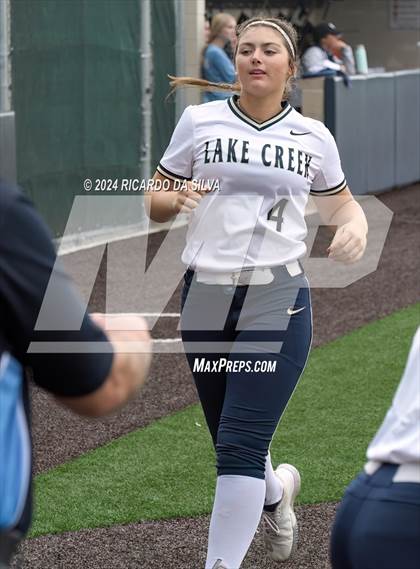 Thumbnail 3 in Foster vs Lake Creek (UIL Softball 5A Region III Semifinal) photogallery.