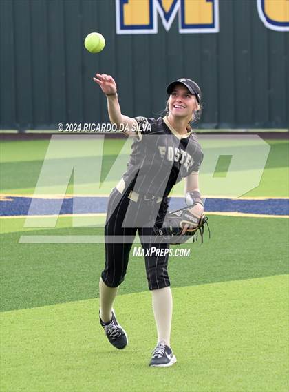 Thumbnail 3 in Foster vs Lake Creek (UIL Softball 5A Region III Semifinal) photogallery.