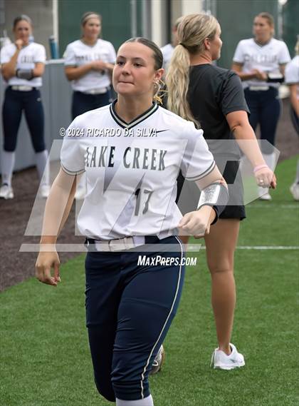 Thumbnail 1 in Foster vs Lake Creek (UIL Softball 5A Region III Semifinal) photogallery.