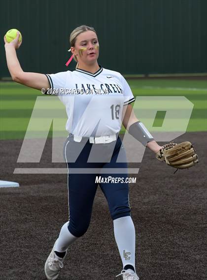Thumbnail 1 in Foster vs Lake Creek (UIL Softball 5A Region III Semifinal) photogallery.