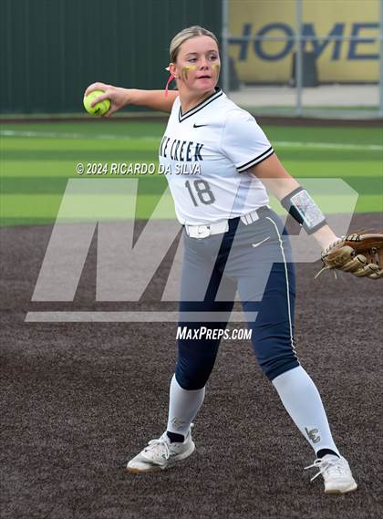 Thumbnail 1 in Foster vs Lake Creek (UIL Softball 5A Region III Semifinal) photogallery.