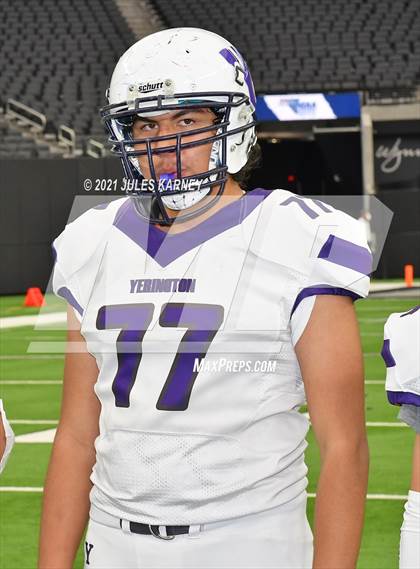 Thumbnail 1 in The Meadows School vs Yerington (NIAA 2A Championship) photogallery.