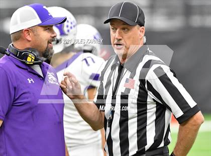 Thumbnail 1 in The Meadows School vs Yerington (NIAA 2A Championship) photogallery.