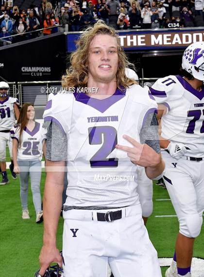 Thumbnail 1 in The Meadows School vs Yerington (NIAA 2A Championship) photogallery.