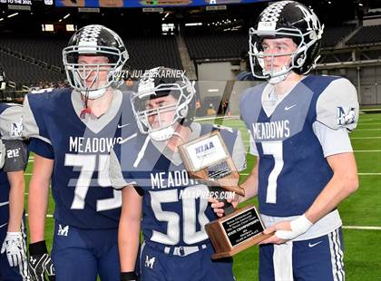 Thumbnail 2 in The Meadows School vs Yerington (NIAA 2A Championship) photogallery.