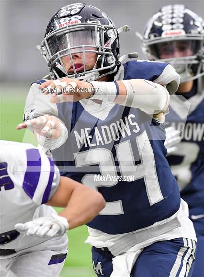 Thumbnail 2 in The Meadows School vs Yerington (NIAA 2A Championship) photogallery.