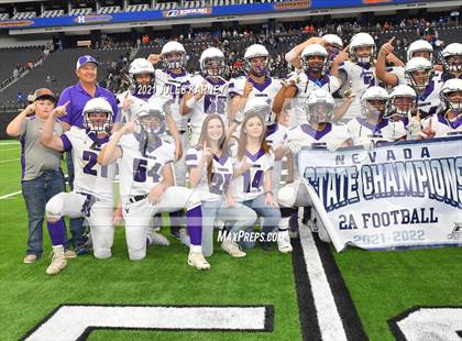Thumbnail 1 in The Meadows School vs Yerington (NIAA 2A Championship) photogallery.
