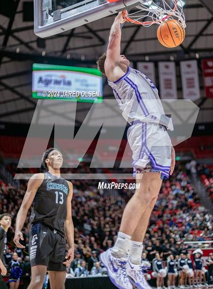 Thumbnail 3 in Corner Canyon vs. Lehi (UHSAA 6A Final) photogallery.