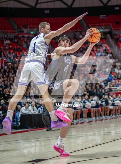 Thumbnail 1 in Corner Canyon vs. Lehi (UHSAA 6A Final) photogallery.