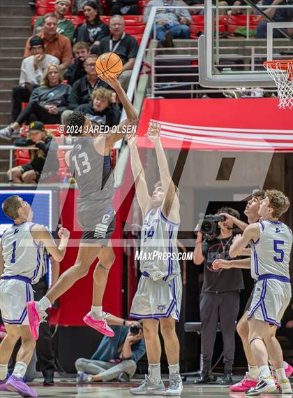 Thumbnail 2 in Corner Canyon vs. Lehi (UHSAA 6A Final) photogallery.