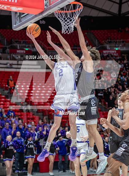 Thumbnail 2 in Corner Canyon vs. Lehi (UHSAA 6A Final) photogallery.