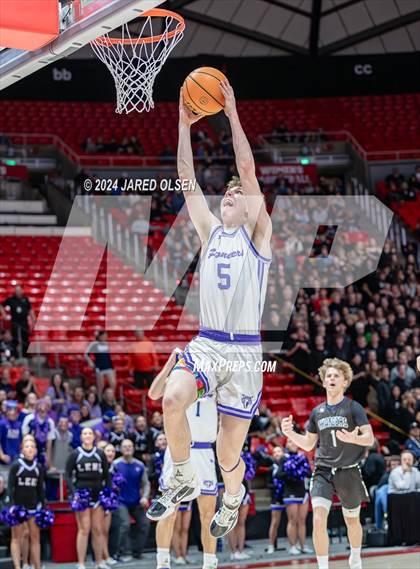 Thumbnail 2 in Corner Canyon vs. Lehi (UHSAA 6A Final) photogallery.