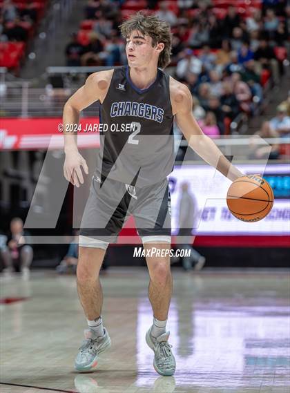 Thumbnail 1 in Corner Canyon vs. Lehi (UHSAA 6A Final) photogallery.