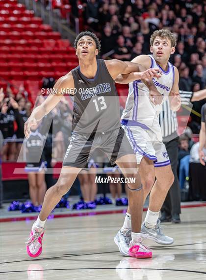 Thumbnail 3 in Corner Canyon vs. Lehi (UHSAA 6A Final) photogallery.