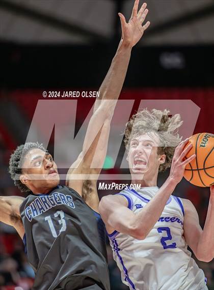 Thumbnail 2 in Corner Canyon vs. Lehi (UHSAA 6A Final) photogallery.