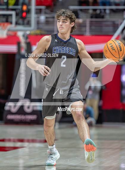 Thumbnail 1 in Corner Canyon vs. Lehi (UHSAA 6A Final) photogallery.
