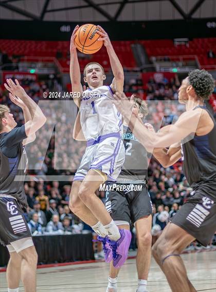 Thumbnail 1 in Corner Canyon vs. Lehi (UHSAA 6A Final) photogallery.