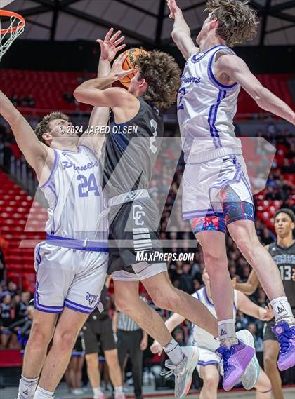 Thumbnail 3 in Corner Canyon vs. Lehi (UHSAA 6A Final) photogallery.