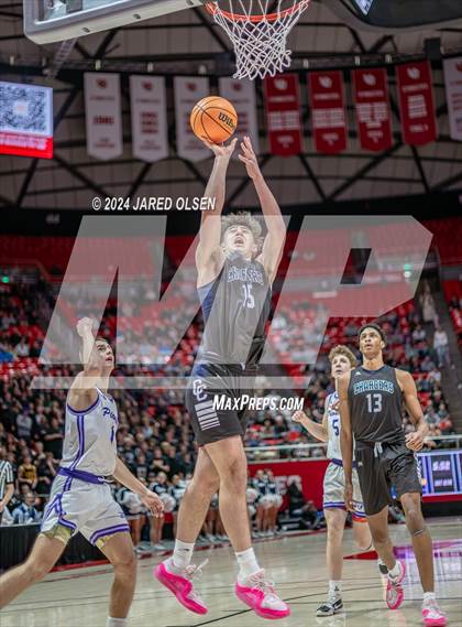 Thumbnail 2 in Corner Canyon vs. Lehi (UHSAA 6A Final) photogallery.