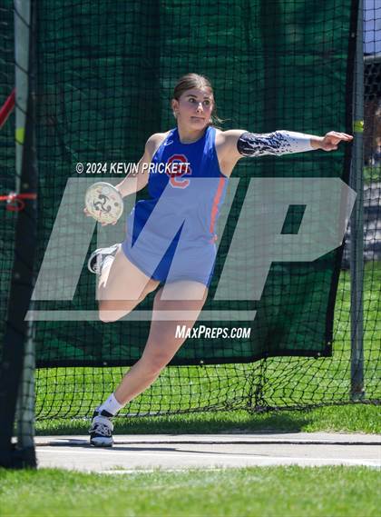 Thumbnail 1 in CHSAA Track and Field 5A Championships (Girls Discus) photogallery.