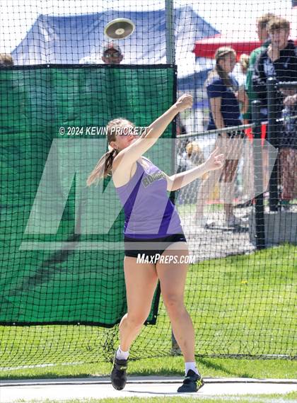 Thumbnail 3 in CHSAA Track and Field 5A Championships (Girls Discus) photogallery.