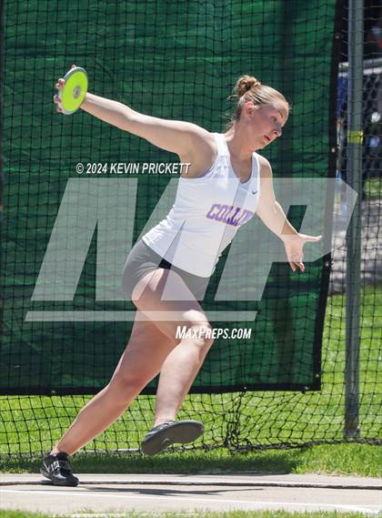 Thumbnail 2 in CHSAA Track and Field 5A Championships (Girls Discus) photogallery.