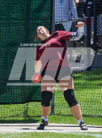 Thumbnail 3 in CHSAA Track and Field 5A Championships (Girls Discus) photogallery.