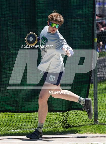 Thumbnail 1 in CHSAA Track and Field 5A Championships (Girls Discus) photogallery.