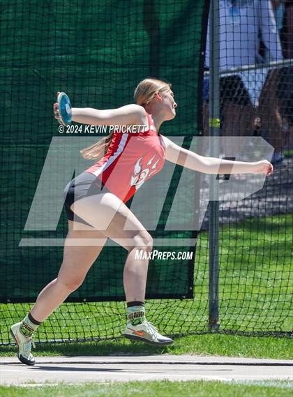 Thumbnail 3 in CHSAA Track and Field 5A Championships (Girls Discus) photogallery.