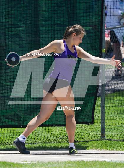 Thumbnail 2 in CHSAA Track and Field 5A Championships (Girls Discus) photogallery.