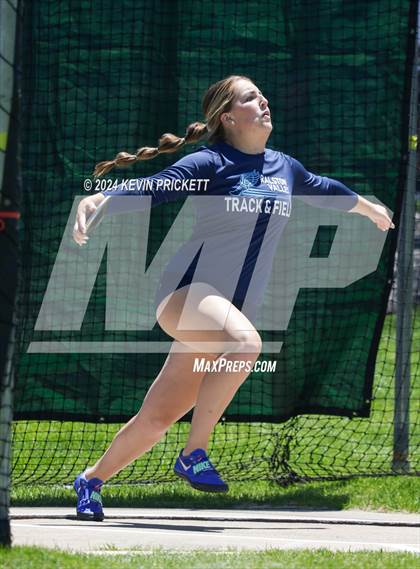 Thumbnail 1 in CHSAA Track and Field 5A Championships (Girls Discus) photogallery.