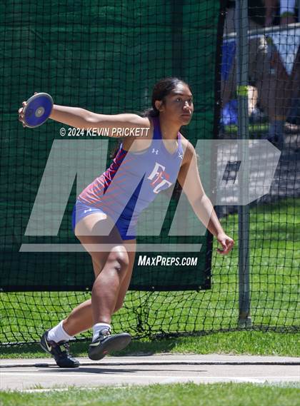 Thumbnail 1 in CHSAA Track and Field 5A Championships (Girls Discus) photogallery.