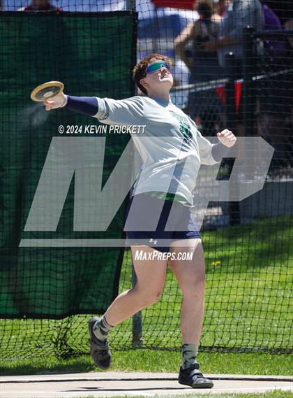 Thumbnail 1 in CHSAA Track and Field 5A Championships (Girls Discus) photogallery.