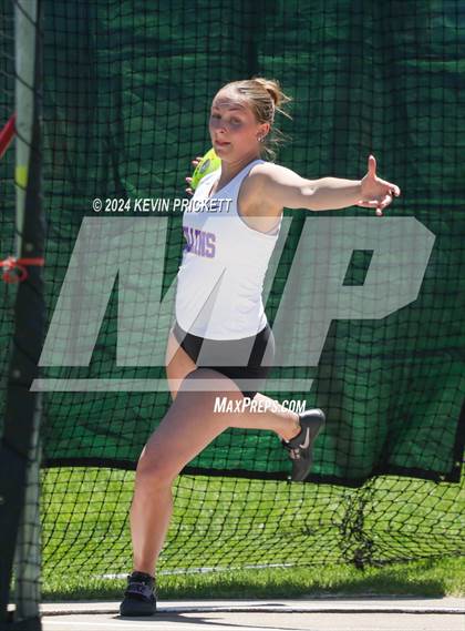 Thumbnail 1 in CHSAA Track and Field 5A Championships (Girls Discus) photogallery.