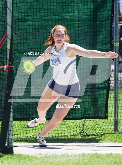 Thumbnail 3 in CHSAA Track and Field 5A Championships (Girls Discus) photogallery.