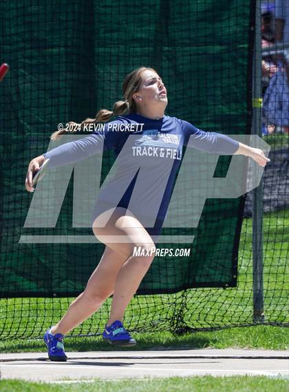 Thumbnail 1 in CHSAA Track and Field 5A Championships (Girls Discus) photogallery.