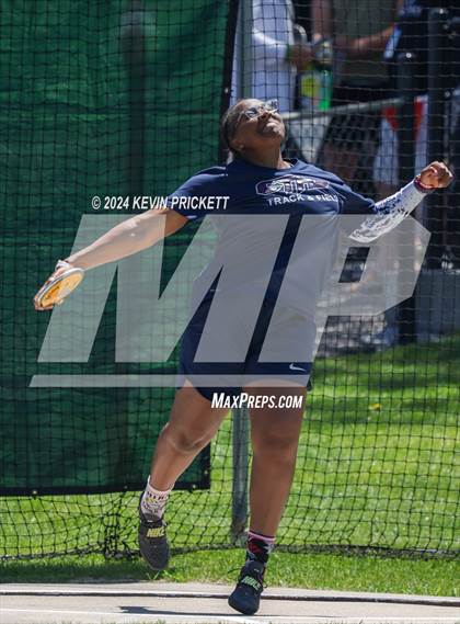Thumbnail 1 in CHSAA Track and Field 5A Championships (Girls Discus) photogallery.