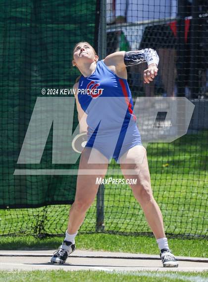 Thumbnail 3 in CHSAA Track and Field 5A Championships (Girls Discus) photogallery.