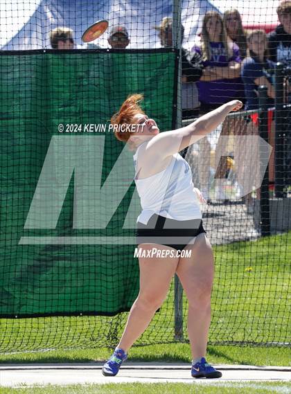 Thumbnail 1 in CHSAA Track and Field 5A Championships (Girls Discus) photogallery.