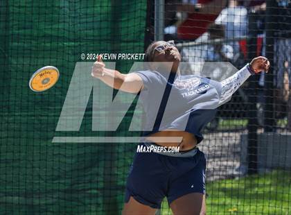 Thumbnail 2 in CHSAA Track and Field 5A Championships (Girls Discus) photogallery.